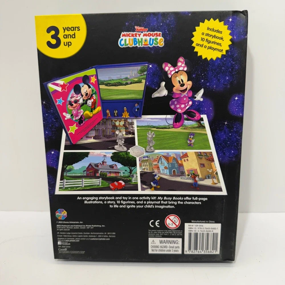 Disney Mickey Mouse Clubhouse My Busy Books Disney 100 Special Edition Activity